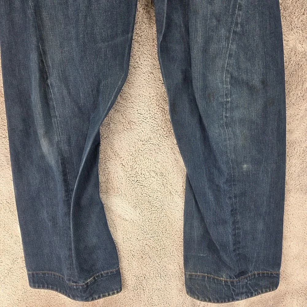 Vintage Levis Engineered Jeans Mens 32x34 Blue Twisted One Pocket Buckle Back